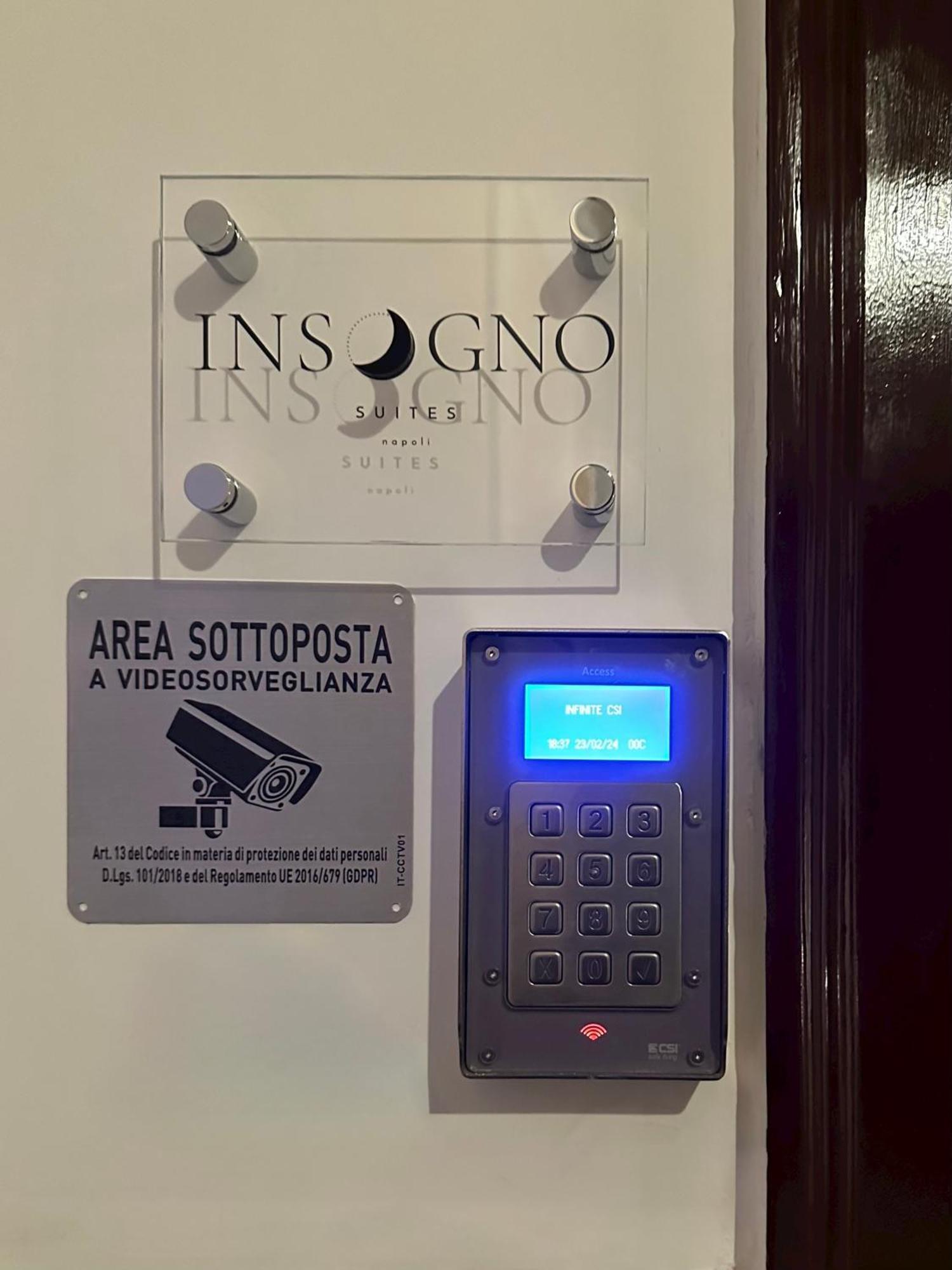 Insogno Suites Неаполь Экстерьер фото